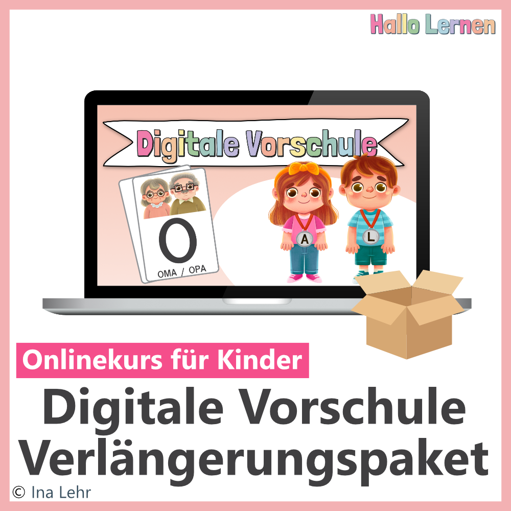 Verlängerungspaket der Digitalen Vorschule | Hallo Lernen